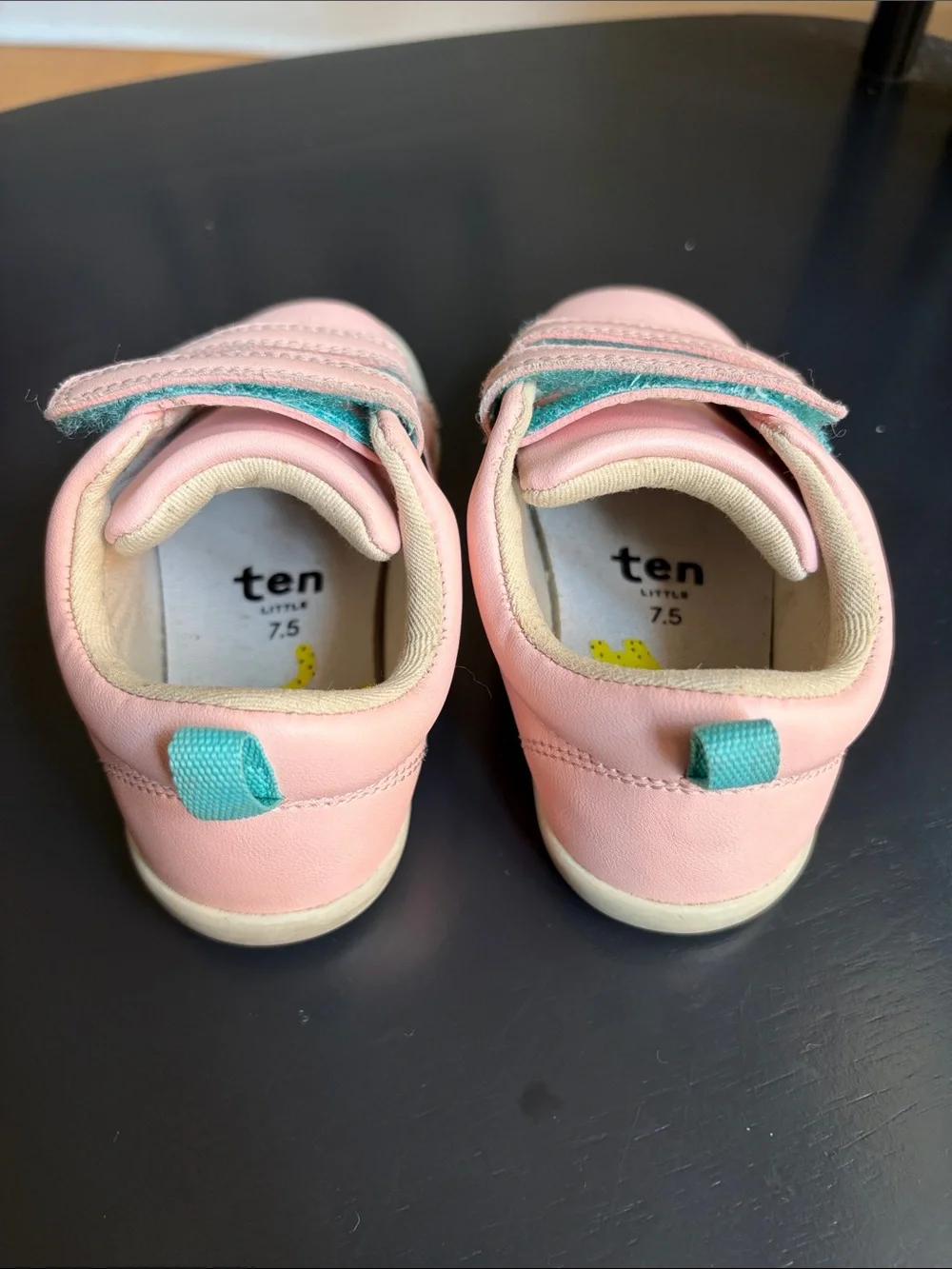 Ten Little Everyday Original Kids Sneakers Size 7.5 Blush Pink